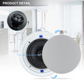 Herdio easy-install with cutout template simplifies in-wall installation.