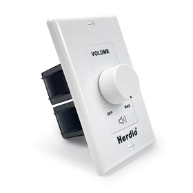 Herdio front plate flush mounted shows low-profile design and tidy wall integration