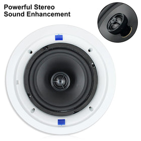 Herdio HCS-818BT balanced sound covers room evenly, even in humid spaces.