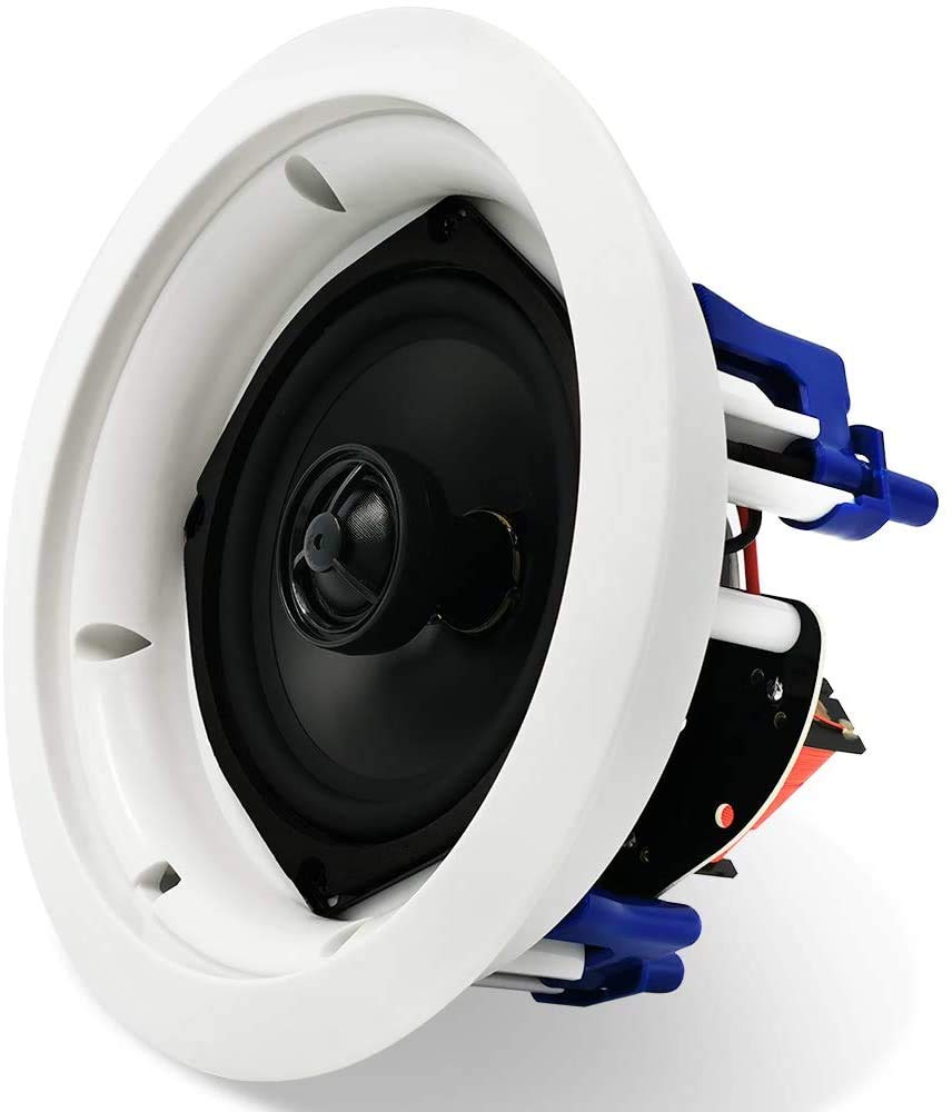 Herdio included speaker wires and power adapter streamline installation.