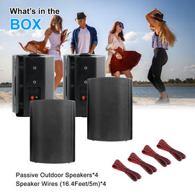 Herdio bass-boosting 6.5-inch speakers for outdoor listening