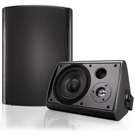 Herdio 6.5-inch outdoor speaker with wall-mount for flexible placement.