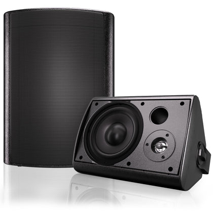 Herdio 6.5-inch outdoor speaker with wall-mount for flexible placement.