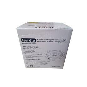Herdio packaging and included parts showing what’s in the box for quick setup benefit