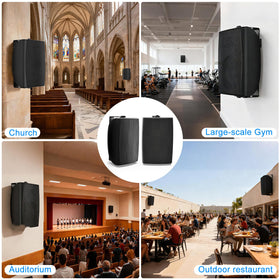 Herdio passive speaker system requires an external amplifier