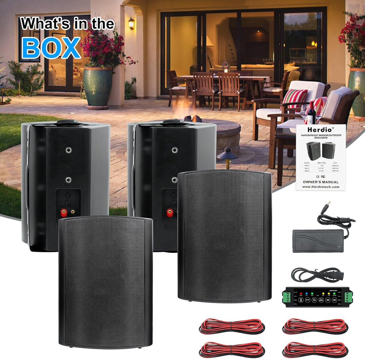 Herdio easy-install system lets you mount and aim sound quickly
