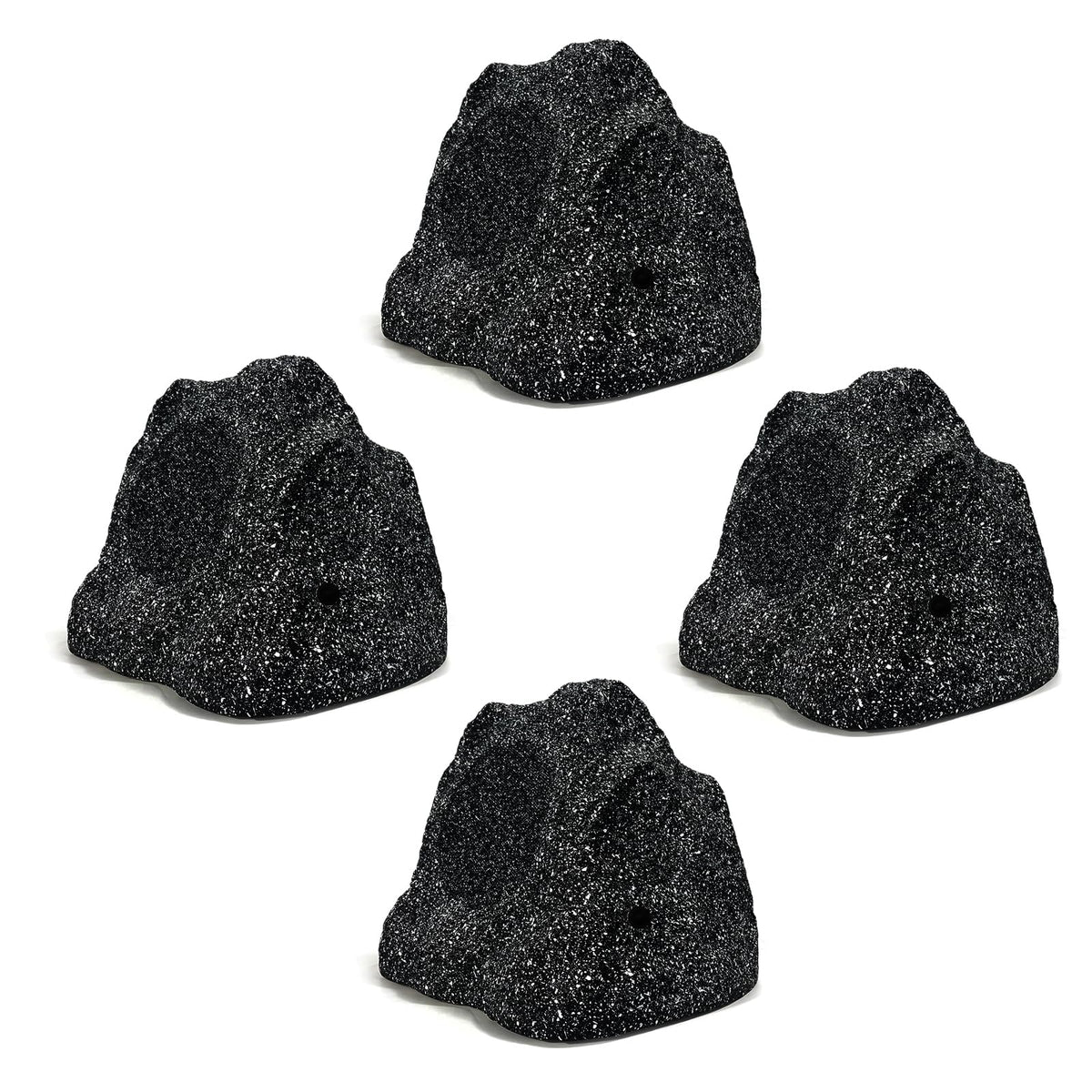 Herdio rock speaker front view, rugged outdoor design for decks