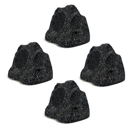 Herdio rock speaker front view, rugged outdoor design for decks