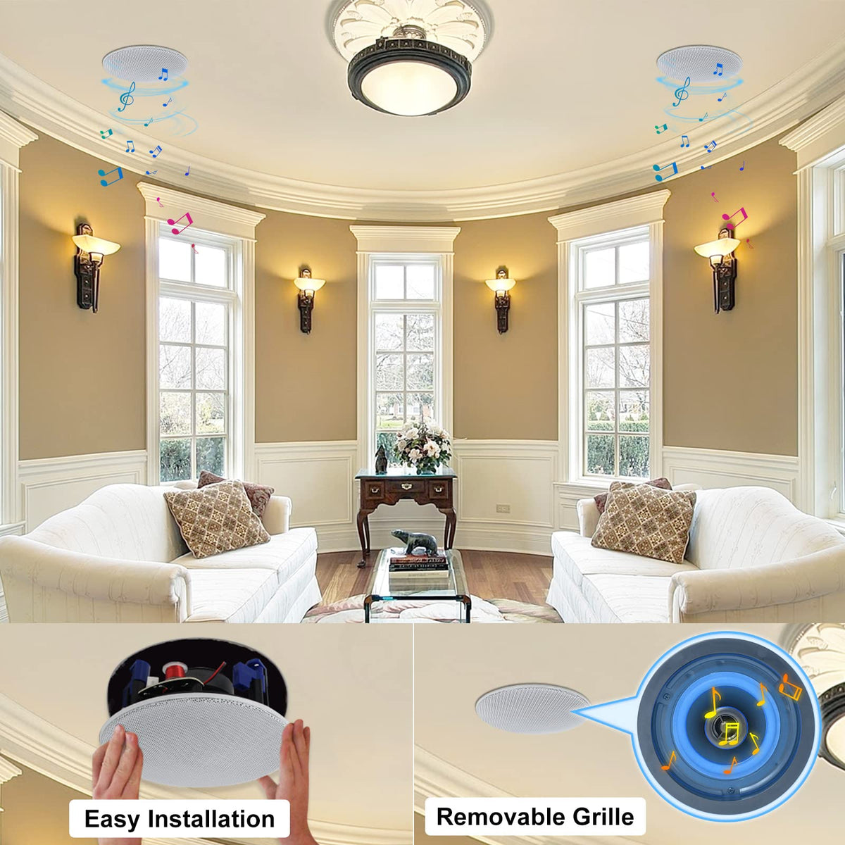Herdio sound in kitchen setting showing improved room audio benefit