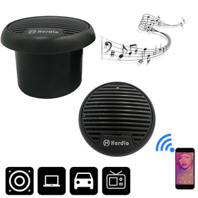 Herdio speaker wiring and cables included for straightforward 12V installation