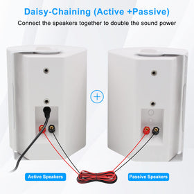 Herdio swivel brackets provide 120-degree adjustability for focused sound
