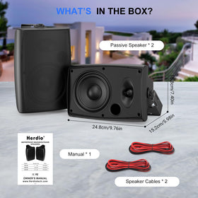 Herdio 1-inch PET dome tweeter delivers crisp highs