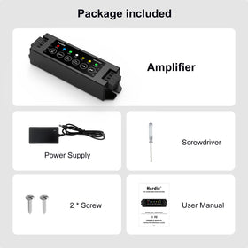 Herdio USB, MIC, and AUX ports enable flexible inputs.