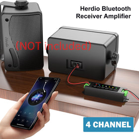 Herdio volume control button for on-device level adjustment.