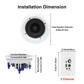 Herdio wall plate receiver illustrating easy installation and paging capability