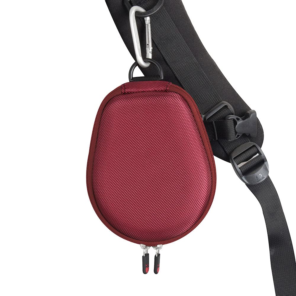 Hermitshell Canyon Red case with internal dimensions 5.2x4x1.5 inches for compact storage.