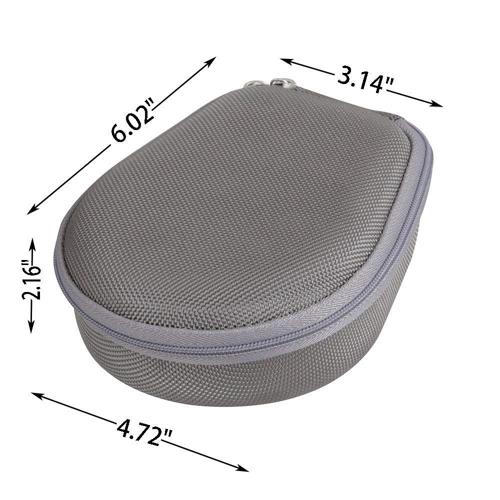 Hermitshell AS800 case, grey, reliable storage on the move.