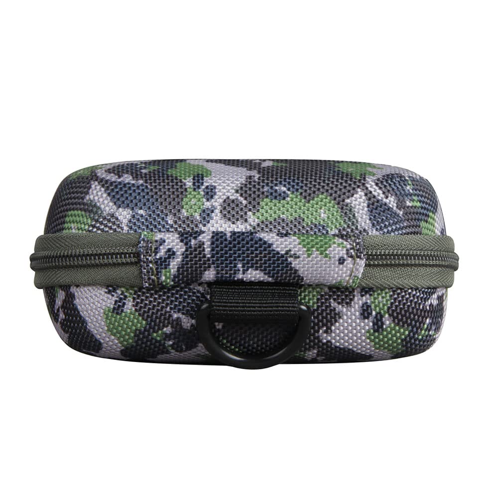 Protective shell guards against dents and scratches on the go.