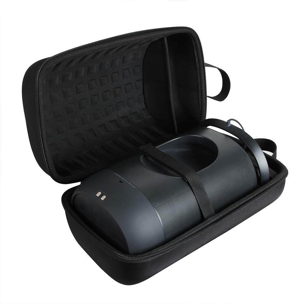 Hermitshell front view showing Sonos Move fit and compact protection