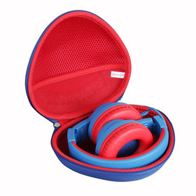 Hermitshell front view blue case showing durable protection and easy carry