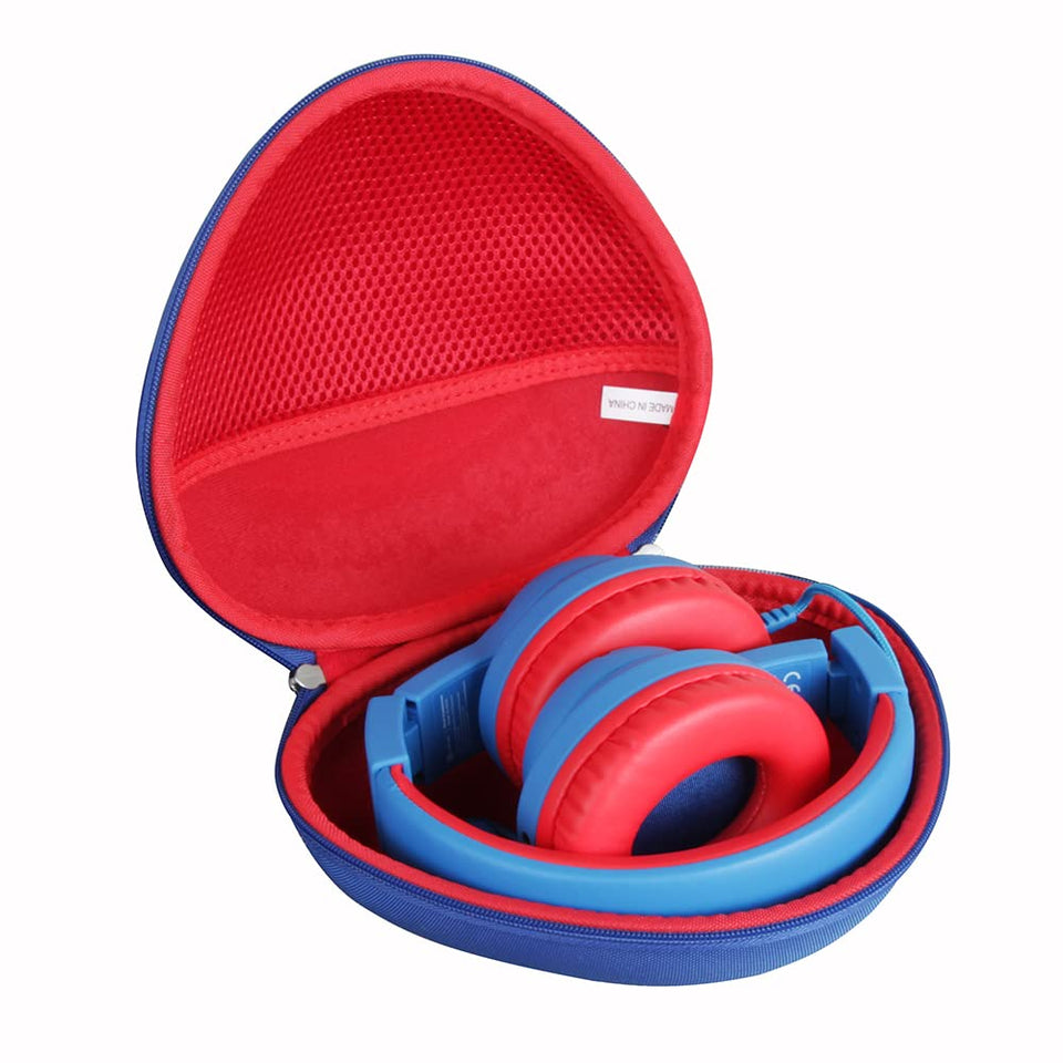 Hermitshell front view blue case showing durable protection and easy carry