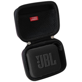 Hermitshell JBL Go 4/Go 5 case front view protects the speaker on the go