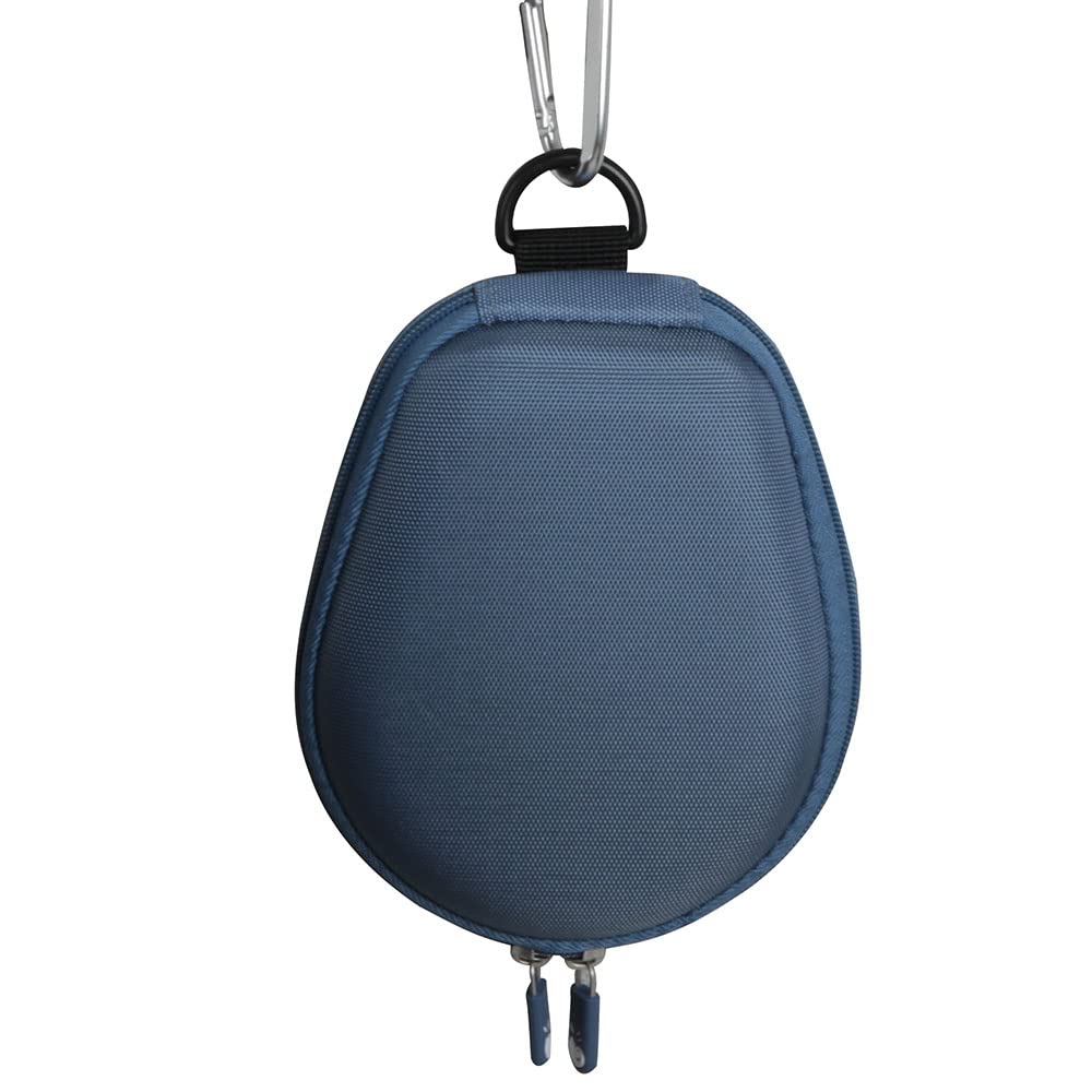 Hermitshell hard case for OpenRun Pro Open Ear – blue case protecting gear during travel.