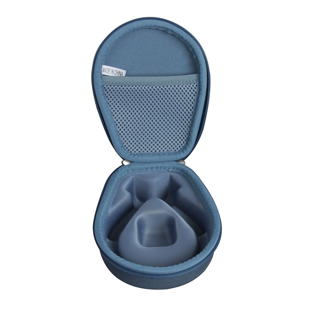Hermitshell hard case for Titanium Mini – inside view demonstrates snug fit for accessories.