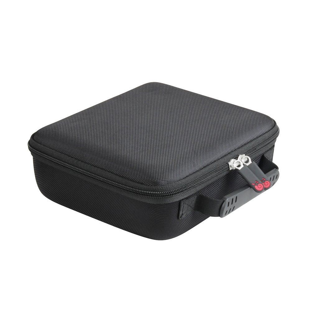 Open Hermitshell case with Bushnell Falcon 10x50, ready for packing.