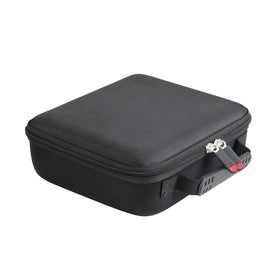 Open Hermitshell case with Bushnell Falcon 10x50, ready for packing.
