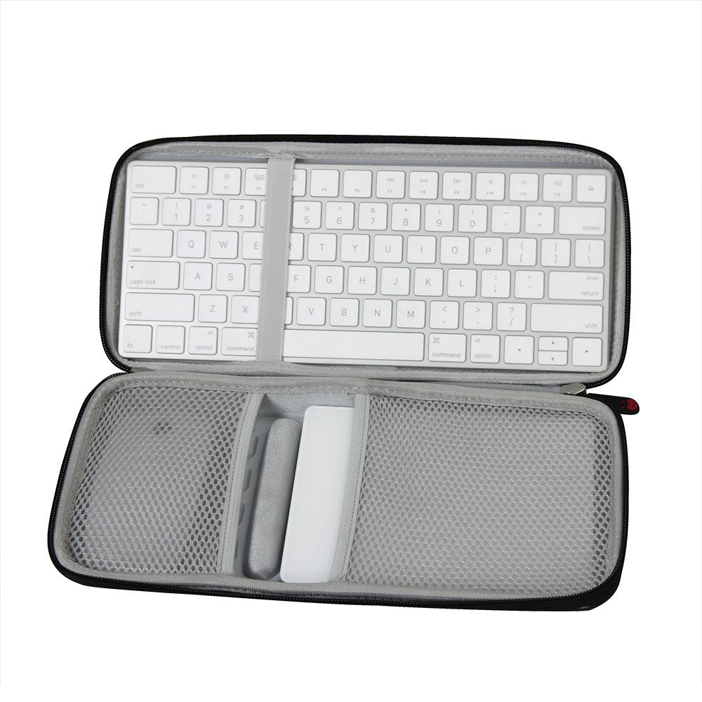 Hermitshell hard travel case interior fit demo for MLA22LL/A keyboard and Trackpad 2.