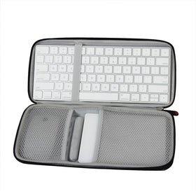 Hermitshell hard travel case interior fit demo for MLA22LL/A keyboard and Trackpad 2.