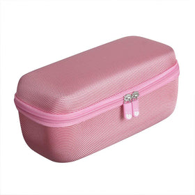Hermitshell case for JBL Flip 5-7 Pink, side view for on-the-go use