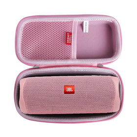 Hermitshell hard travel case for JBL Flip 5 Pink protects from bumps