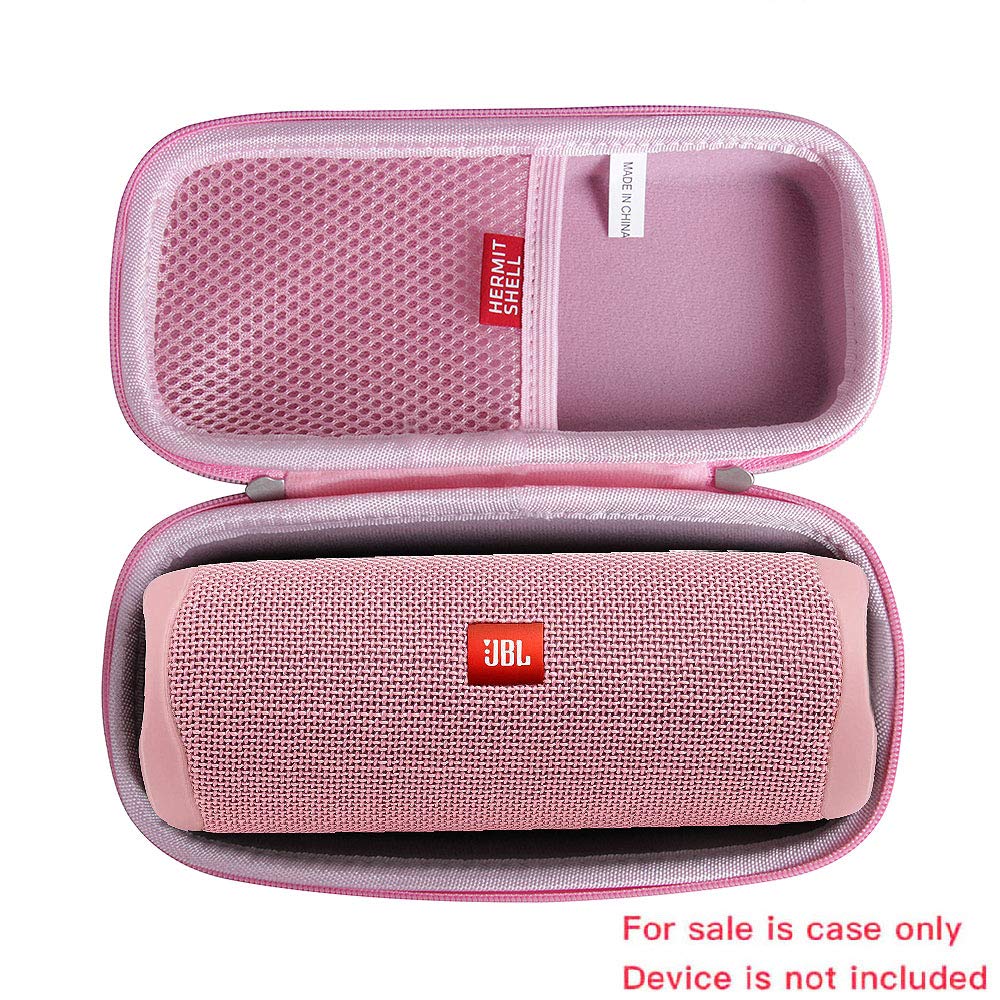 Hermitshell hard travel case for JBL Flip 6 Pink protects from scratches