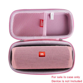 Hermitshell hard travel case for JBL Flip 6 Pink protects from scratches