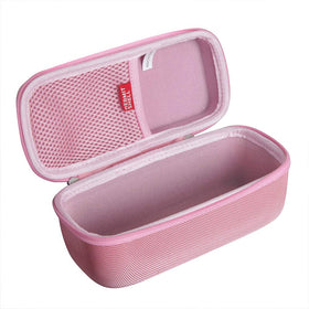 Hermitshell hard travel case for JBL Flip 7 Pink safeguards with rugged protection