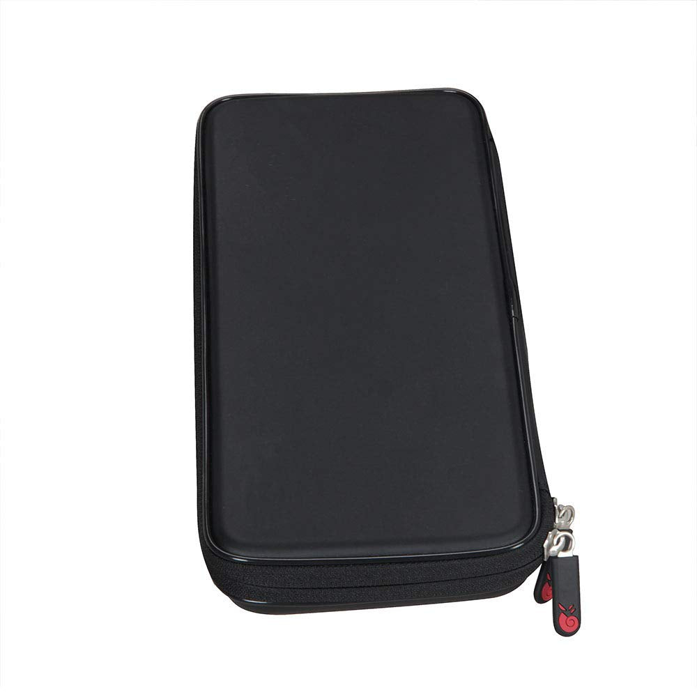 Hermitshell travel case sturdy zipper secures contents during transport.