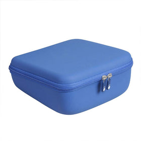 Hermitshell case in backpack during travel showing convenient portability