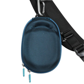 Hermitshell JBL Clip 4/5 blue case inside view organized space for the speaker