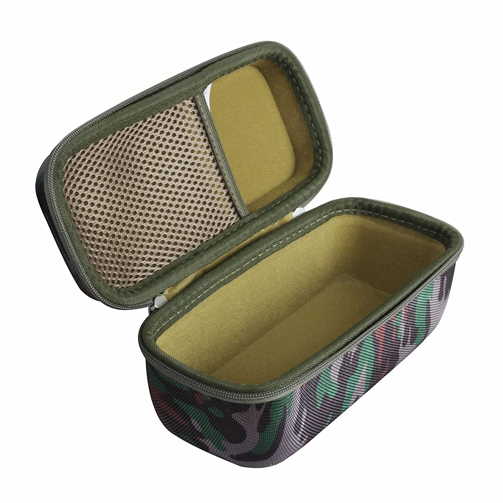 Hermitshell JBL Flip camouflage zipper-closure keeps gear secure on the go.