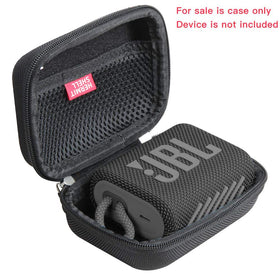 Hermitshell JBL Go 3 case side view highlights compact travel footprint.
