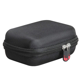 Hermitshell JBL Go 3 case travel ready in a bag.
