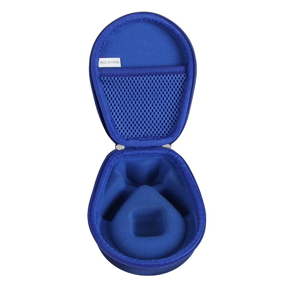Hermitshell Titanium Mini Ocean Blue case keeps mini headphones safe on the go.