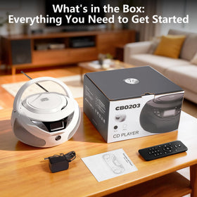 Herneum next to coffee mug showing compact size and effortless room-to-room transport