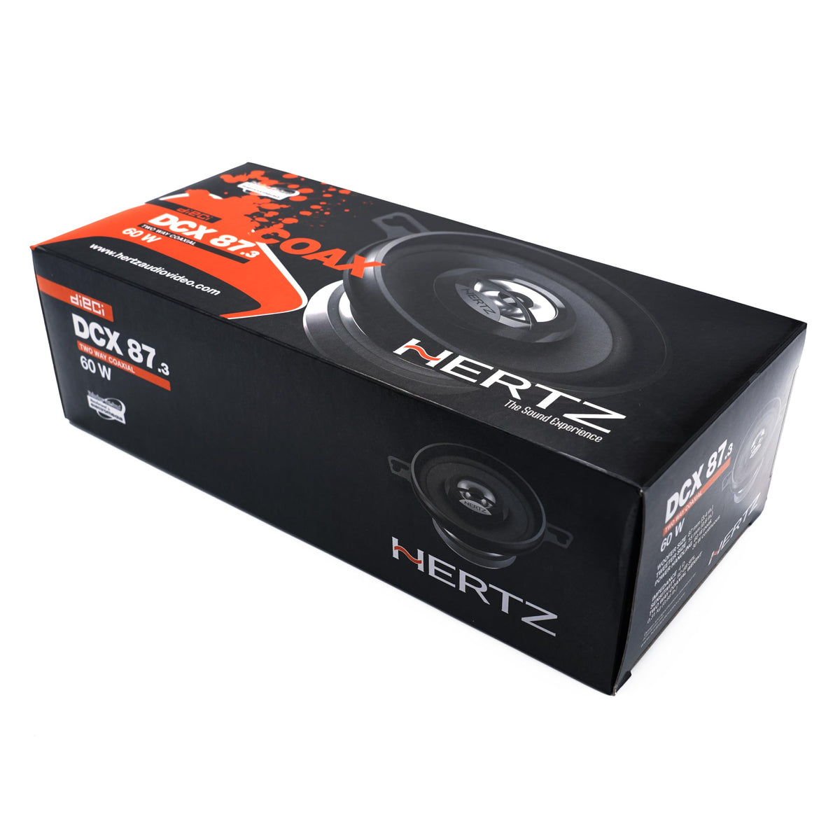 HERTZ Dieci DCX-873 tweeter closeup highlights crisp highs