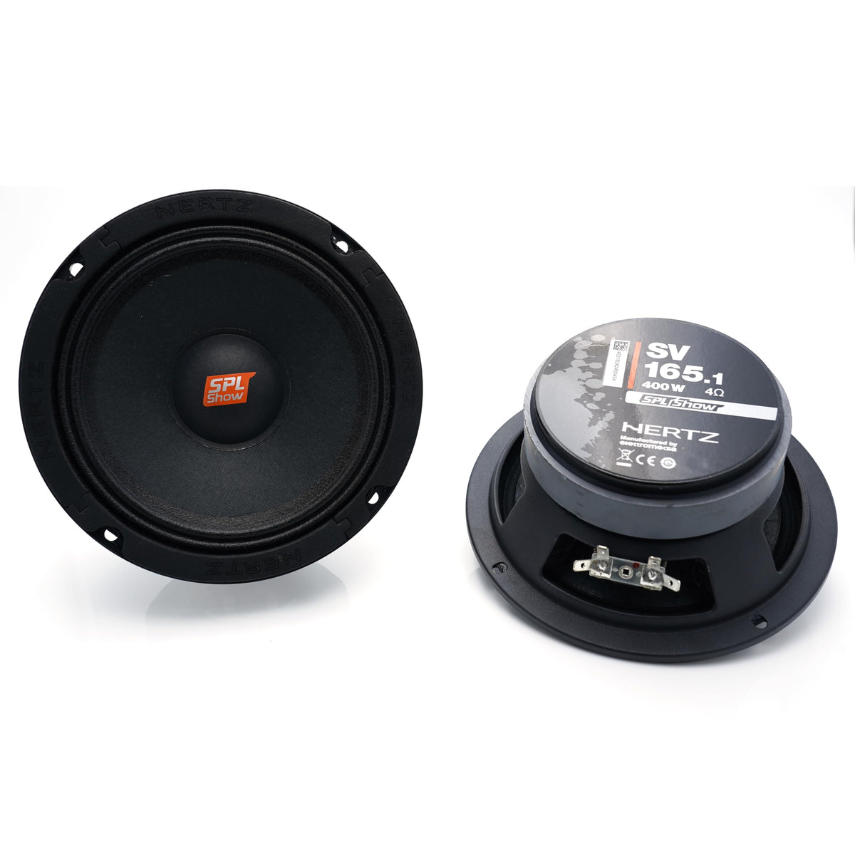 HERTZ SV-1651 6.5-inch midrange driver close-up for clear midrange detail