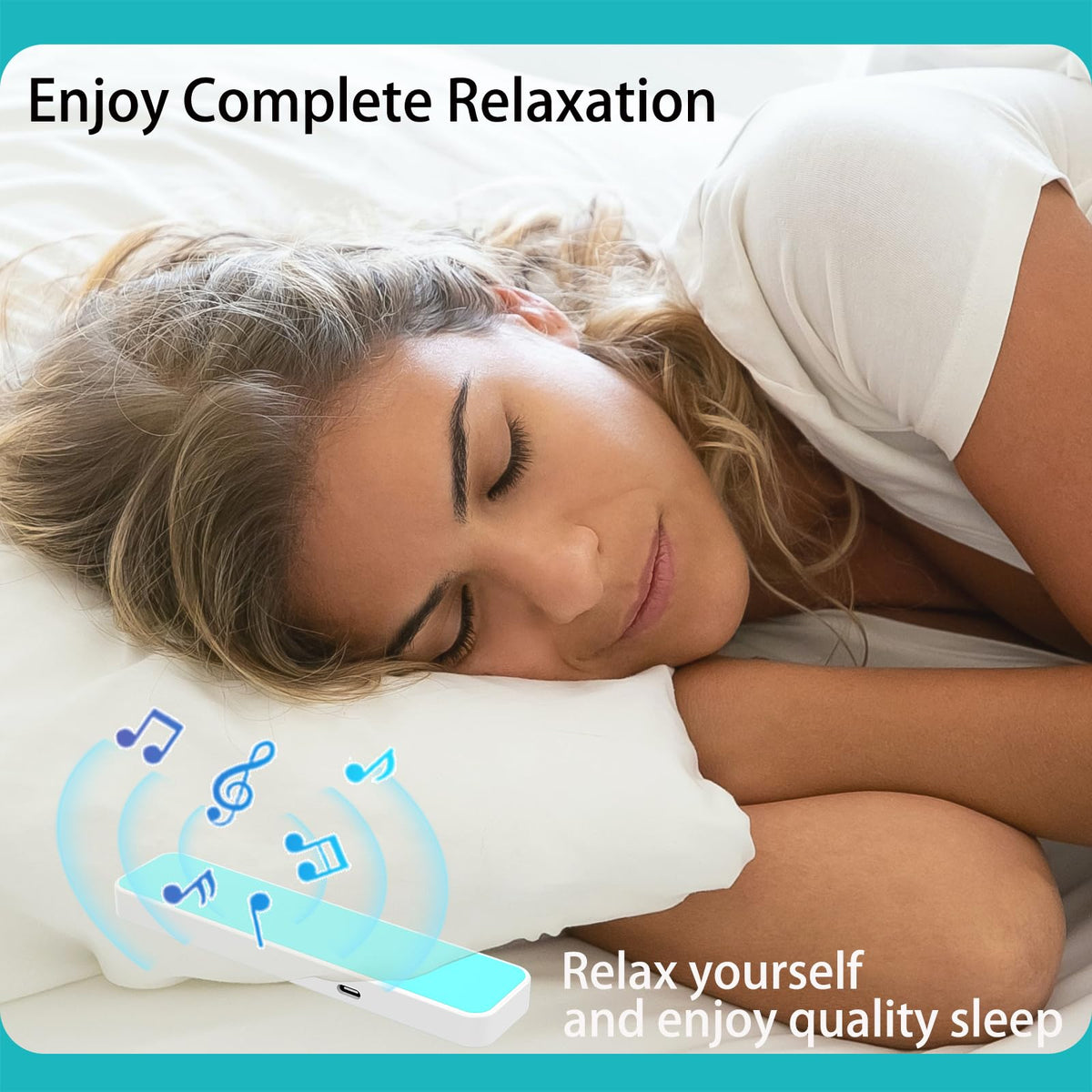 Hesond sleep speaker provides ear-friendly listening during sleep