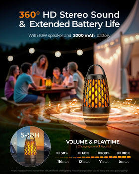 Hesontec 360° sound outdoors fills patios with immersive stereo
