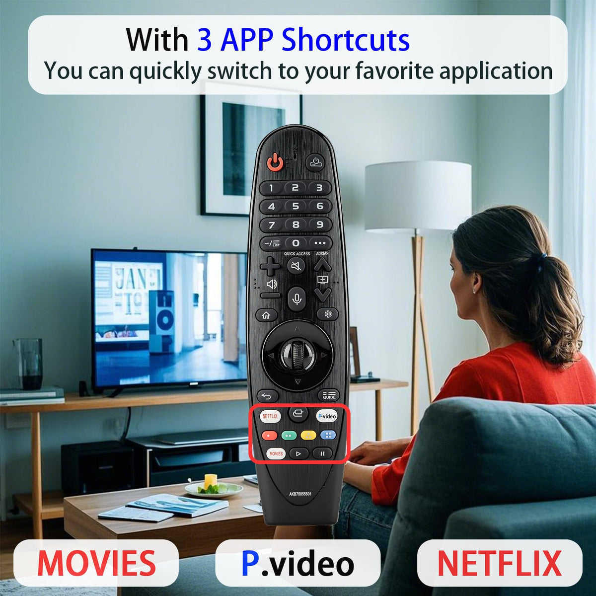 HESUNSE remote ships without batteries but includes a user manual